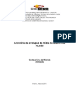 A História Da Evolução Da Mídia No Brasil e No Mundo PDF