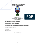 Informe Lab Quimica Calorimetria