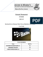 Blackberry Case Study