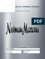 Neiman Marcus Company Analysis