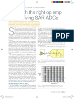 Driving SAR ADCs