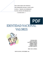 Identidad Nacional