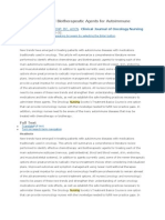 Chemotherapy and Biotherapeutic Agents For Autoimmune Diseases