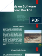 Uso de ROCFALL en Minería Cielo Abierto - R. y G.