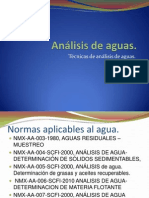 Analisis de Aguas