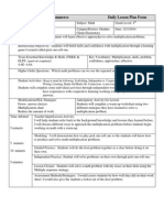 Lesson Plan 12-3-14 Math