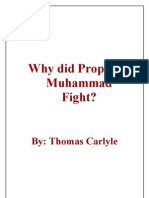 Why Did Prophet Muhammad Fight? by Thomas Carlyle