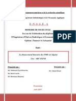 Le Financement Bancaire Des PME en Algérie