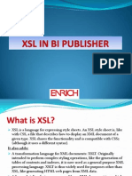 XSL in Bi Publisher