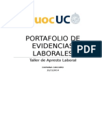 Portafolio de Evidencias Laborales