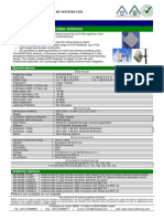 Ma-Wa58-1X 5 GHZ Broadband Subscriber Antenna: Specifications