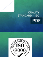 Qualitystandard-IsO 9000 and 14000