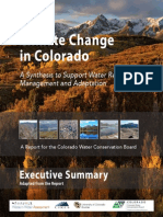 Climate Change CO Report Exec Summ