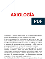 AXIOLOGÍA