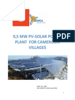 05 MW Pv-Solar Power Plant Brochure Dec 2013