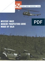 Mystery Maze Modern Prospectors Guide Magic of Baja: Western Travel /adventure /living