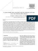 A Secure Health Status Associated With The Production and Trade of in Vitro Derived Cattle Embryos