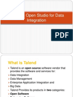 TALEND Open Studio For Data Integration