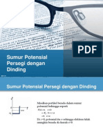 Sumur Potensial Persegi Dengan Dinding