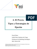 El Precio y Tipos de Estrategias de Fijacion