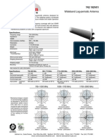 Wideband Log-Periodic Antenna