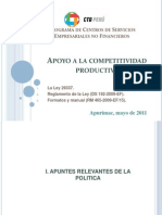 Competitividad Productiva Procompite 1