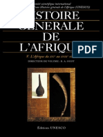 Histoire Générale de L'afrique V - L'Afrique Du XVIe Au XVIIIe Siècle