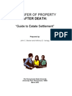 Transfer of Property After Death