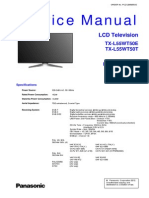 Panasonic LCD (2012) TX-l55wt50 (La34)