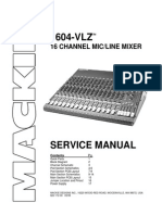 Mackie 1604-VLZ 16 Channel Mixer