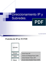 IP y Sub Redes