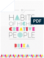 33HabitsofHighlyCreativePeople BRIKA