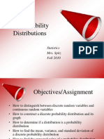 4.1 Probability Distributions