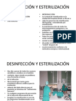 Desinfección y Esterilización