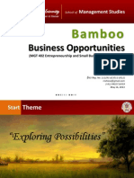 Bamboo Entrepreneurship Presentation 1