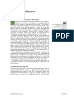 7 Fraunhofer Diffraction: 7.1 More Wave Propagation Around Obstructions