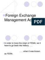 Foreign Exchange Management Act