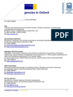 FEET Recruitment Agencies Oxford Only 2 PDF