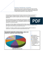 Análisis de Las Exportaciones e Importaciones Vía Terrestre