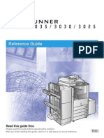 Canon Ir3025 3030 3035 3045 Reference Guide PDF