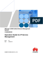 IManager U2000 Operation Guide For IP Service Management (V100R009)