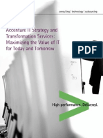 Accenture IT Strategy Transformation Services