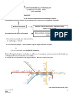 Transportes e Telecomunicações - Ficha Informativa PDF