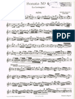 Blavet. Sonata n.4, La Lumagne, Flute Part PDF