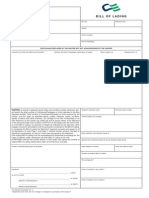 Bill of Lading PDF