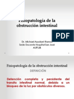 Clase 20 - Fisiopatologia Dela Obstruccion Intestinal