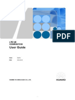 LTE UE User Guide - (V200R007C00)