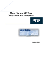 Mirrorview and San Copy Configuration and Management: October 2010