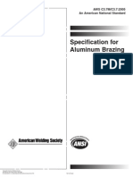 Specification For Aluminum Brazing - American Welding Societ