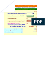 6th Pay Salary Calculator by G Gururaja (EXCEL FILE)